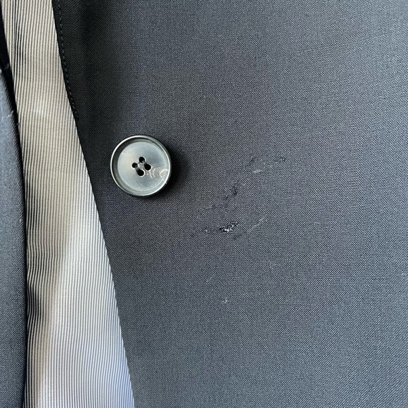 Veronica Beard Color Block Black & Army Jacket/ Blazer - Picture 9 of 9